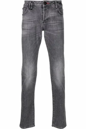 Philipp Plein Low-rise slim-fit jeans
