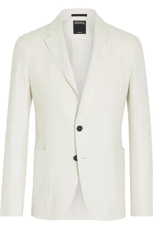 Ermenegildo Zegna Single-breasted linen blazer