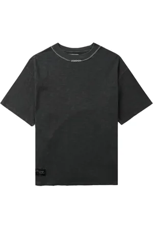 Musium Div. Logo-chain cotton T-shirt