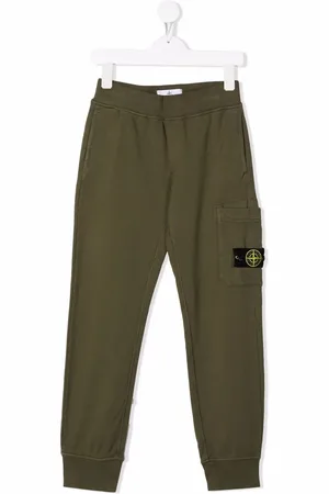 Stone Island Logo patch tracksuit bottoms