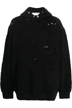 1017 ALYX 9SM Distressed pullover hoodie