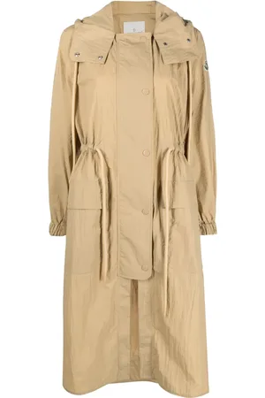 Moncler Drawstring-waist hooded coat