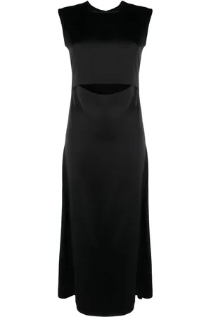 Loulou de Saison Copan satin midi dress