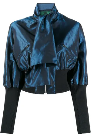 Jean Paul Gaultier 1991 pussy bow zipped jacket