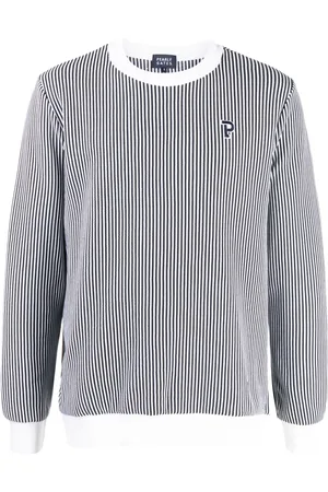 PEARLY GATES Logo-patch crew neck sweatshirt