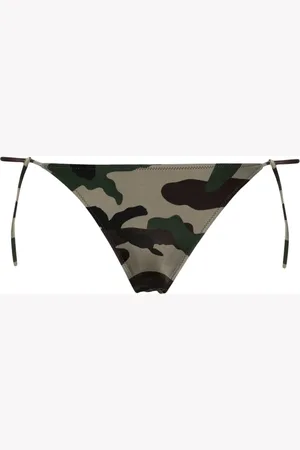 Vetements Camouflage-print bikini bottoms