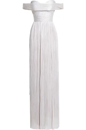 MARIA LUCIA HOHAN Theia pleated gown