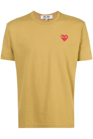 Comme des Garçons Heart application T-shirt