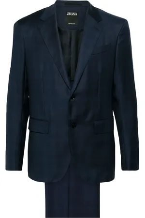 Ermenegildo Zegna Checked single-breasted suit