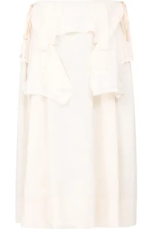 Maison Margiela Work-in-progress midi skirt