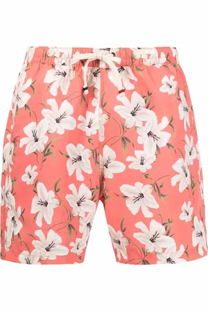 ALTEA Floral-print swim shorts