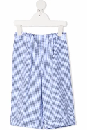 SIOLA Gingham check tailored shorts