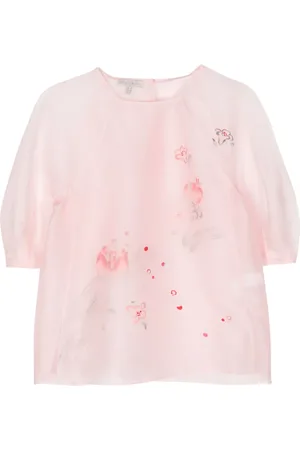 SHIATZY CHEN Floral-print organza blouse