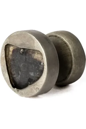 PARTS OF FOUR Diamond-encrusted sterling stud earring