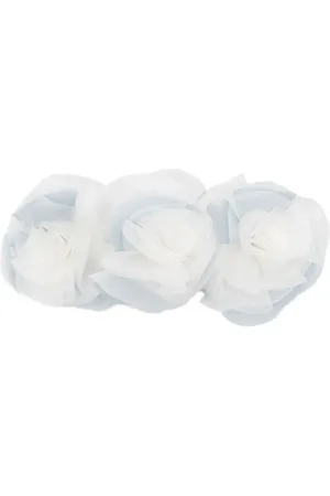 LA STUPENDERIA Two-toned flower hairclip