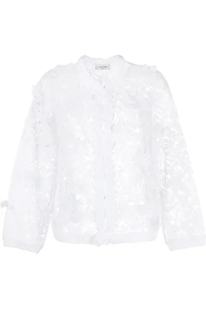 VALENTINO GARAVANI Floral lace cardigan
