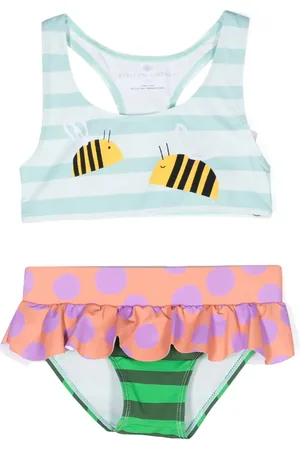 Stella McCartney Bumblebee-print bikini set