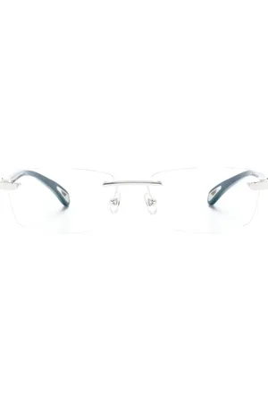 Maybach The Artist IX rectangle-frame glasses