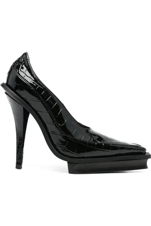 Kennel & Schmenger Asena 140mm croc-embossed pumps