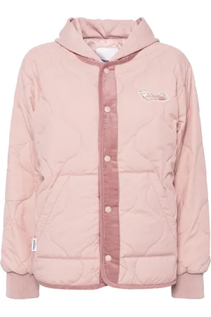 Chocoolate Hooded puffer jacket