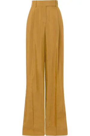 Alberta Ferretti Wide-leg tailored trousers