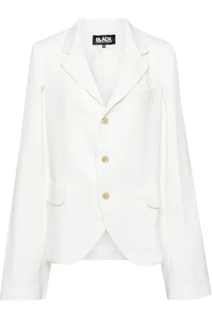 Comme des Garçons Cut-out single-breasted blazer