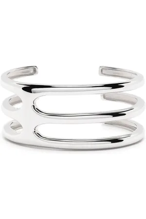 TOM WOOD Cage Double cuff bracelet