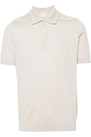 ELEVENTY Fine-ribbed polo shirt