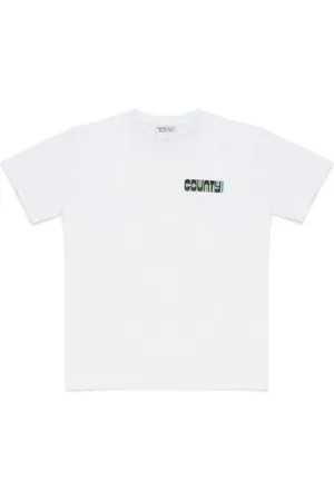 MARCELO BURLON Cross-motif cotton T-shirt