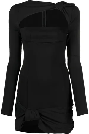 The Attico Donnie open-front minidress