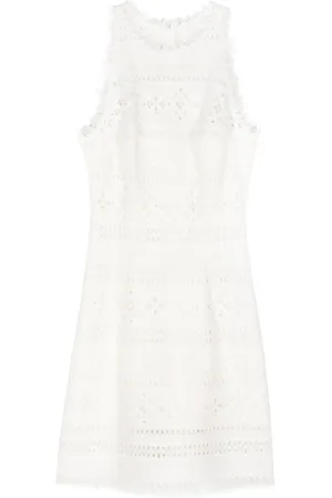 ERMANNO SCERVINO Fringed knitted mini dress