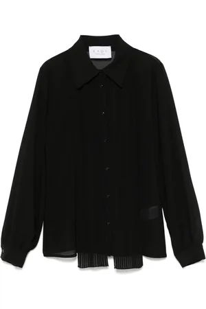 Kaos Pleat-detail shirt