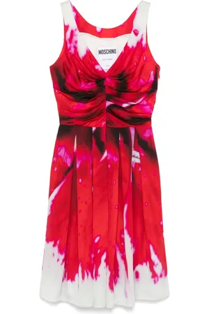 Moschino 2000s pleated dress