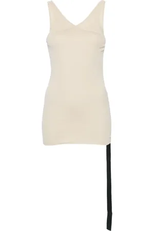 Rick Owens Double Ziggy Banana jersey tank top