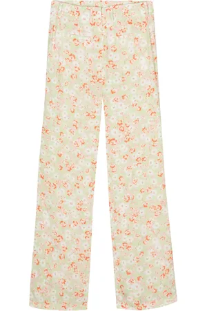Nº21 Low-waist wide-leg trousers