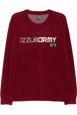 Izzue Logo-jacquard jumper