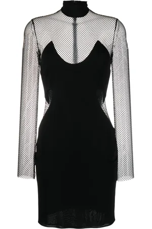 Tom Ford Illusion mesh-panel minidress