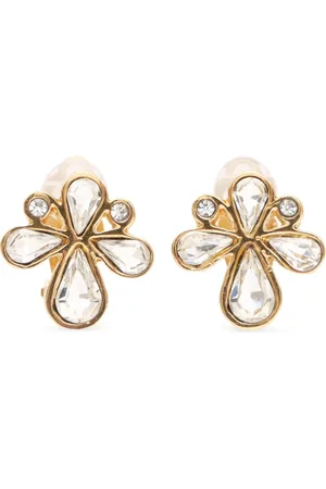 Saint Laurent 2000s Flower earrings