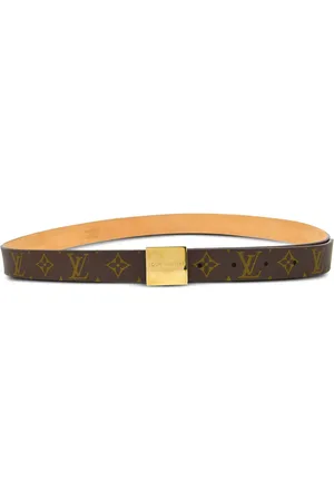 LOUIS VUITTON 2001 Ceinture Carre monogram belt
