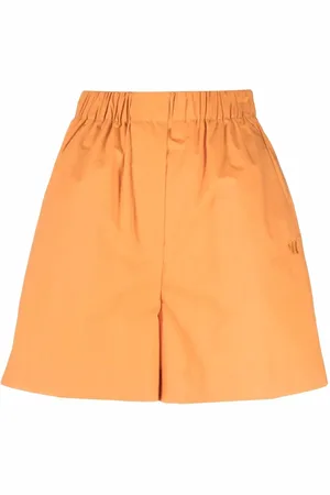 Nanushka Elasticated-waist cotton shorts