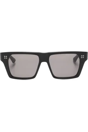 DITA EYEWEAR Logo-print square-frame sunglasses