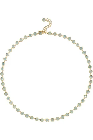 Irene Neuwirth 18kt yellow aquamarine necklace