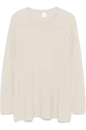 LE TRICOT PERUGIA Rolled-trim sweater