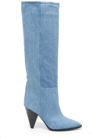 Isabel Marant Ririo denim 80mm boots