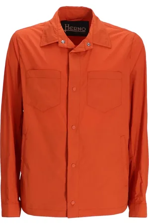 HERNO Multi-pocket press-stud shirt