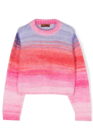 Missoni Ombré-effect fine-knit jumper