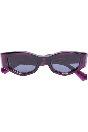 VALENTINO GARAVANI Rockstud irregular-frame sunglasses