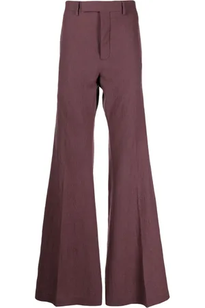 Rick Owens Flared wool trousers