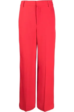 CO Straight-leg cut trousers