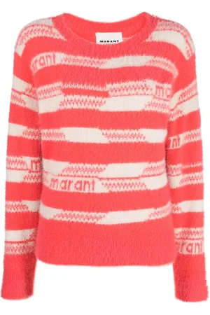 Marant Etoile Orson logo-print striped jumper